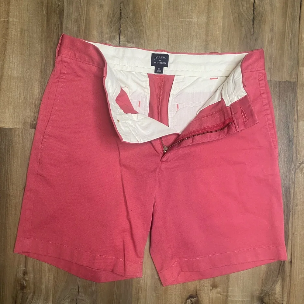 J. Crew Men's Pink Shorts Size 29